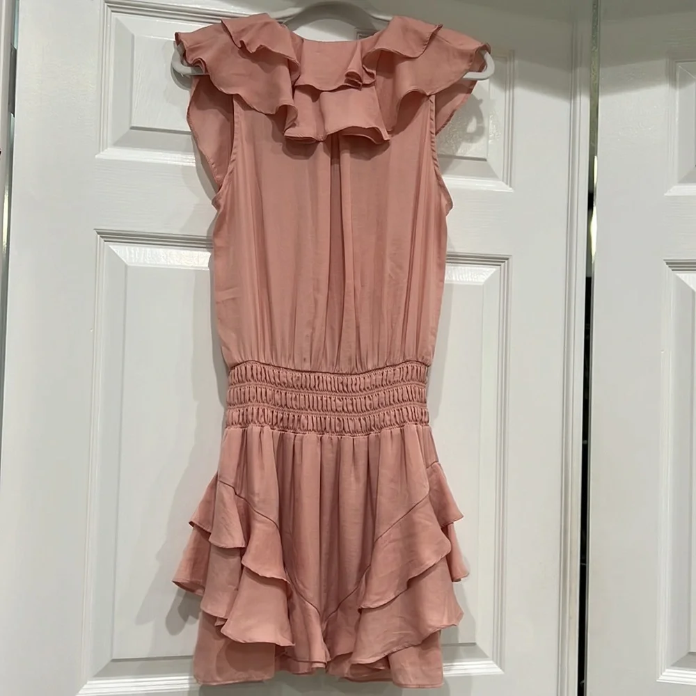 Pookie&Sebastian pink ruffle dress - Picture 2 of 4